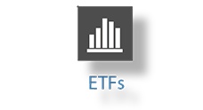 ETF's - Exchange-Traded Funds icon. 