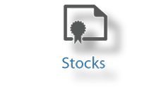 Stocks icon. 